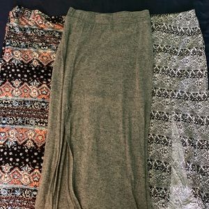 3 Maxi Skirts